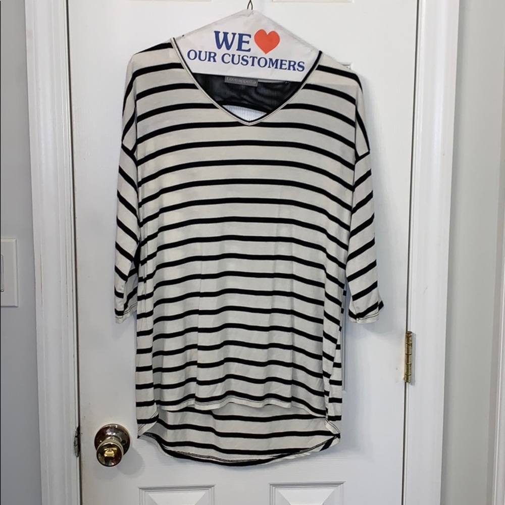 Quarter sleeve blouse